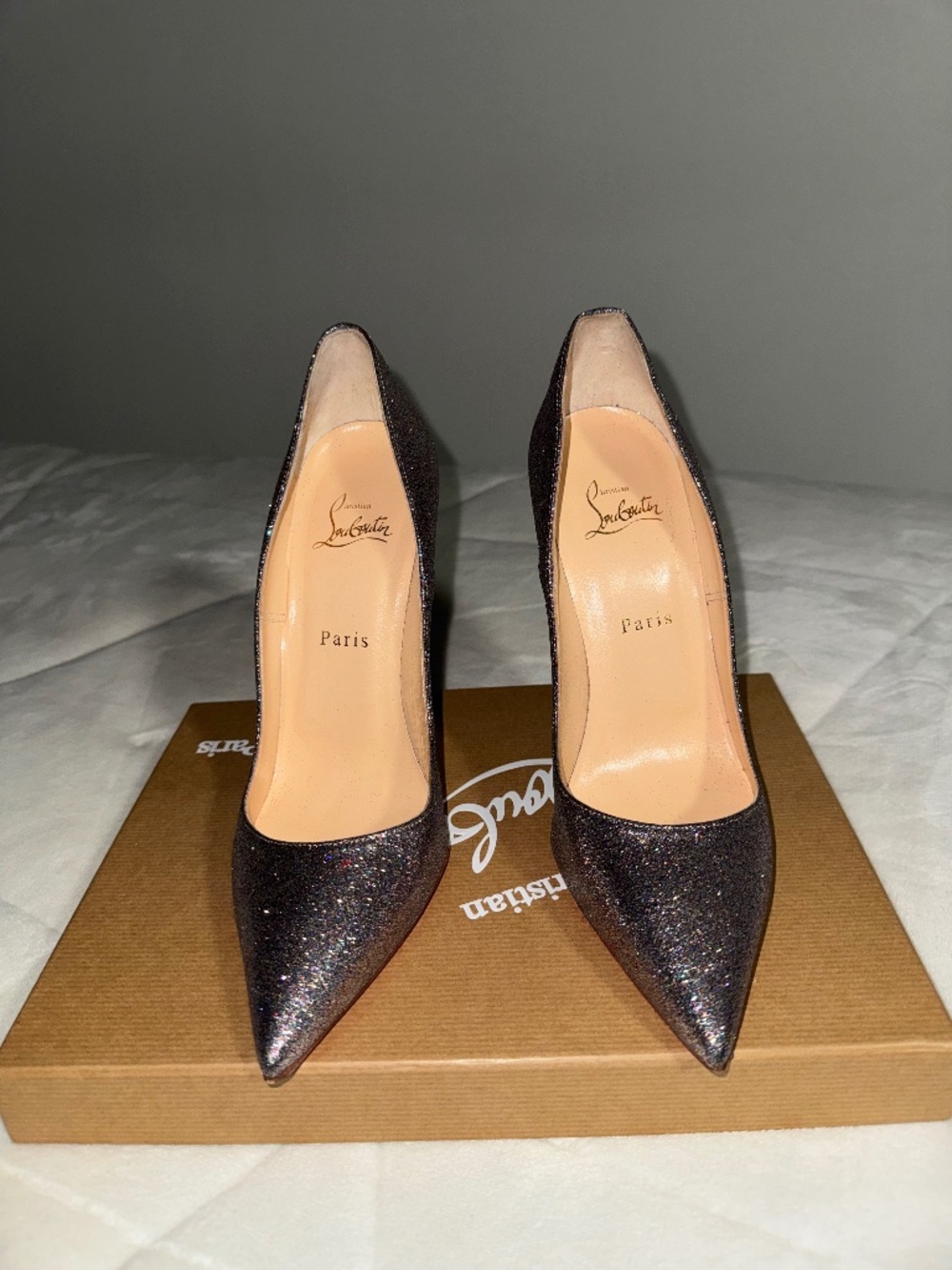 Christian Louboutin  So Kate 120 Glitter Mini Size EU  39.5